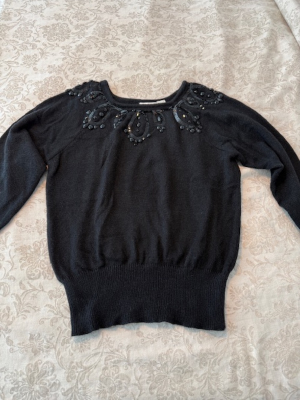 Liz Claiborne Embellished Sweater L